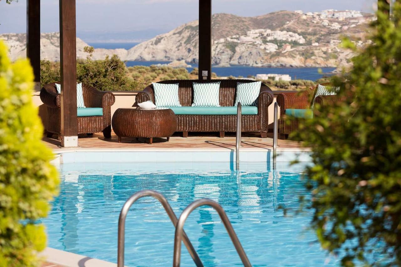 White Sand Villa. Spacious Villa With Prive Pool. Agia Pelagia Zewnętrze zdjęcie