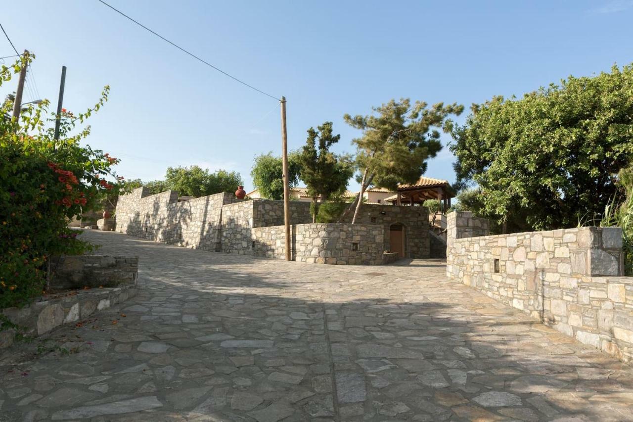 White Sand Villa. Spacious Villa With Prive Pool. Agia Pelagia Zewnętrze zdjęcie