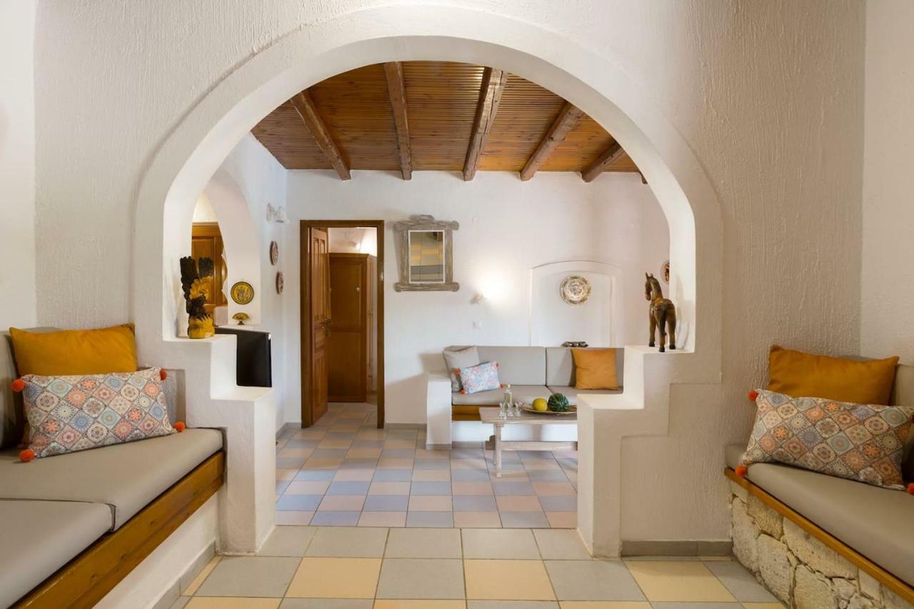White Sand Villa. Spacious Villa With Prive Pool. Agia Pelagia Zewnętrze zdjęcie